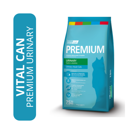 Vitalcan Premium Gato Urinary Adulto x 7.5 kg